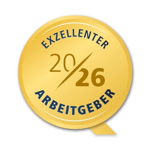 Siegel exzellenter Arbeitgeber 2026